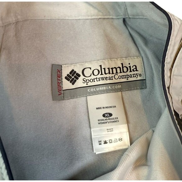 Columbia Womens Size XL Vertex Snow Pants Gray Ski Snowboard Winter Embroidered - Picture 2 of 10